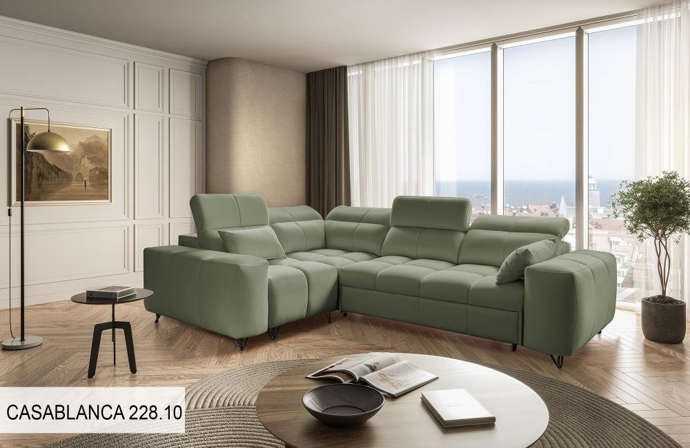 Carlito II Corner Sofa Bed Ireland | Lava Corners, shown in Primo 05