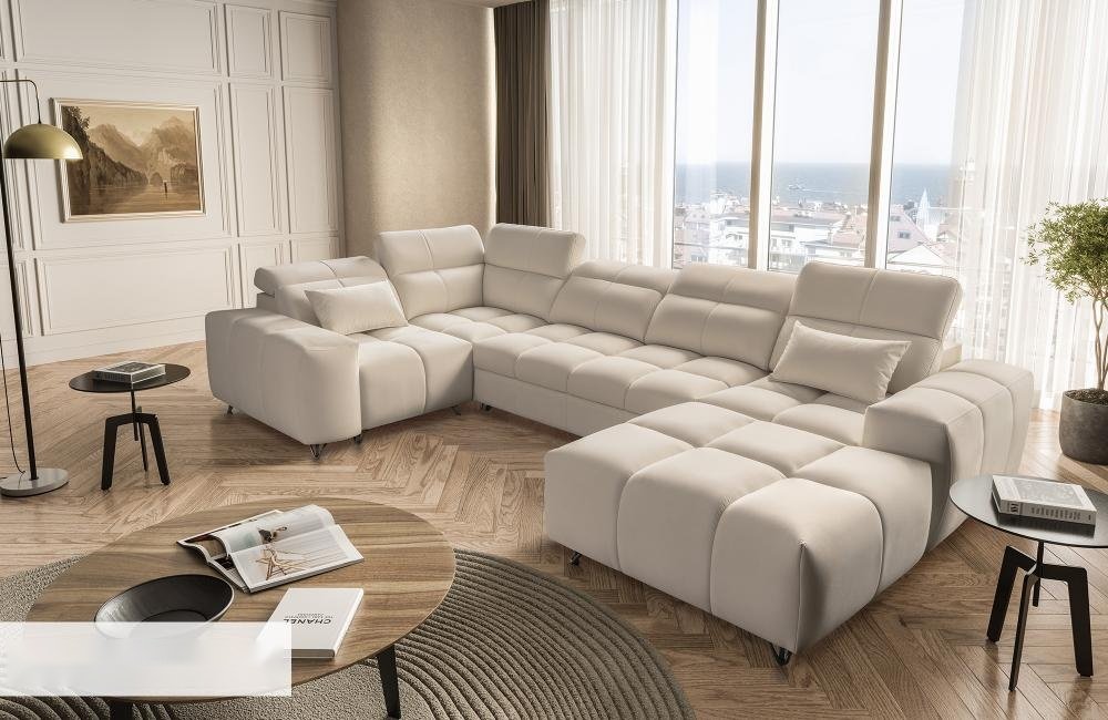 Carlito IV U-Shape Sofa Bed Ireland | Lava Corners, shown in Primo 05