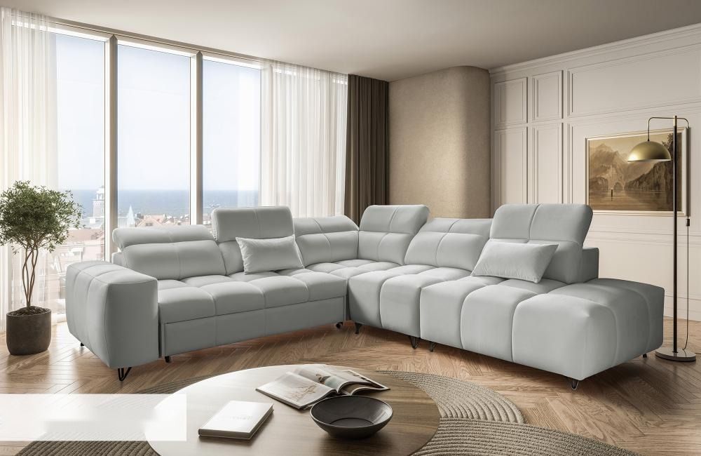 Carlito IX Corner Sofa Bed Ireland | Lava Corners, shown in Primo 05