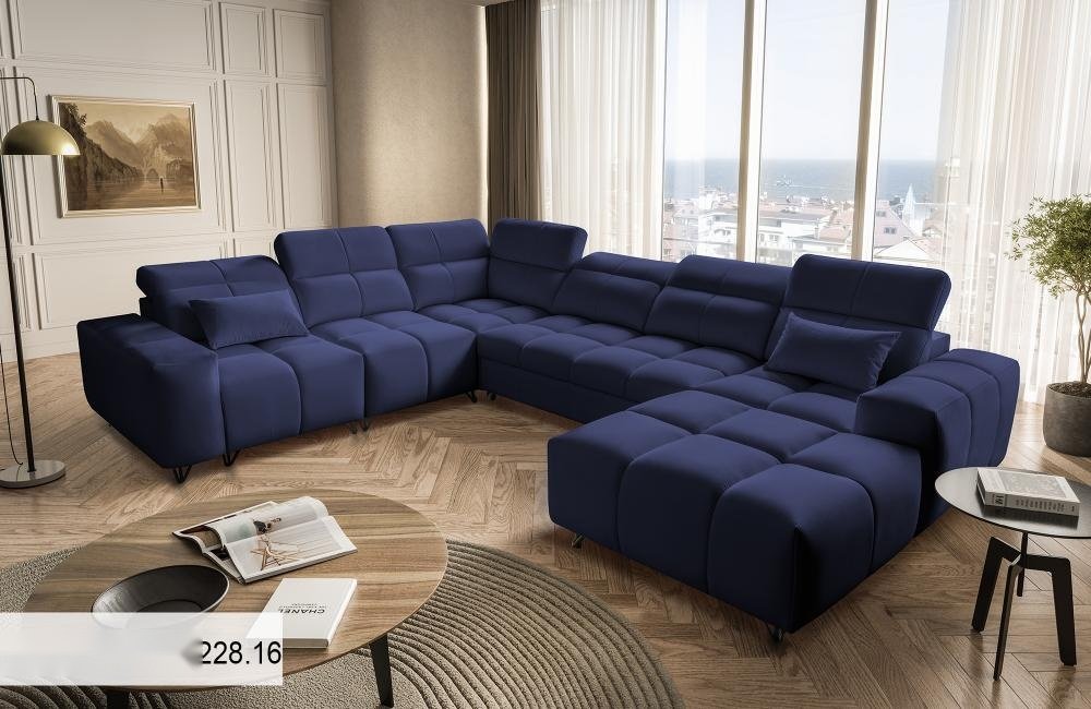 Carlito VIII U-Shape Sofa Bed Ireland | Lava Corners, shown in Primo 05