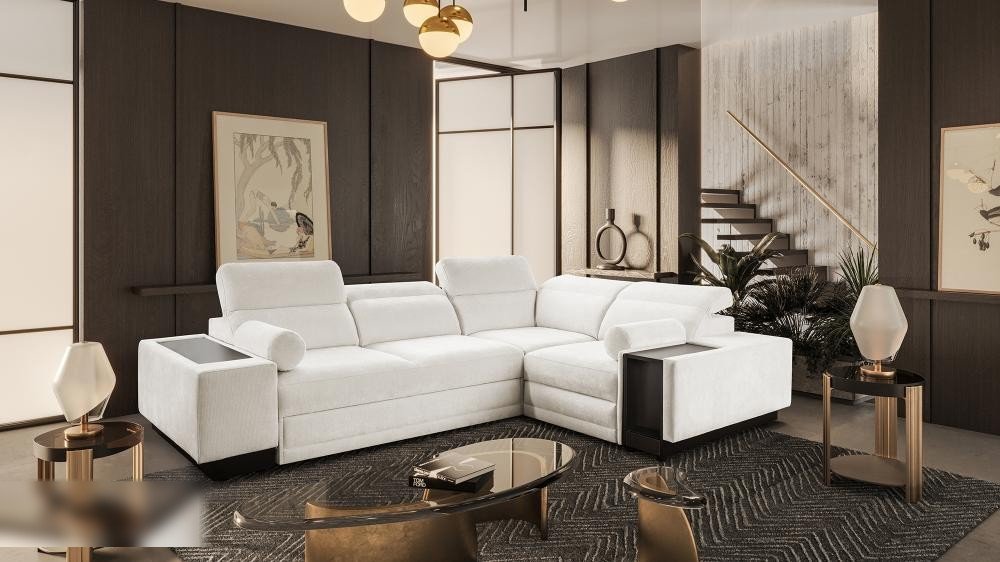 Elza II Corner Sofa Bed Ireland | Lava Corners, shown in Primo 05