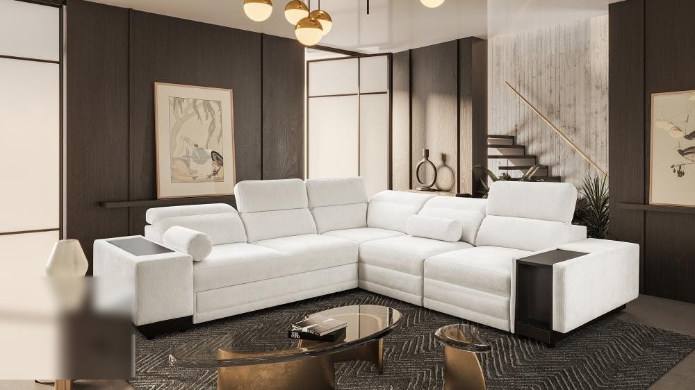 Elza III Corner Sofa Bed Ireland | Lava Corners, shown in Primo 05