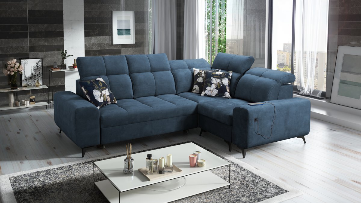 Grace II Corner Sofa Bed Ireland - Free Delivery - Lava Corners