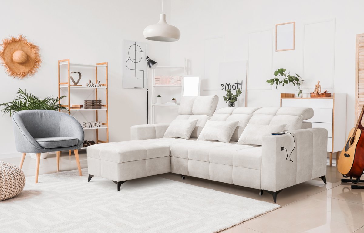 ingrid small corner sofa bed wave 1