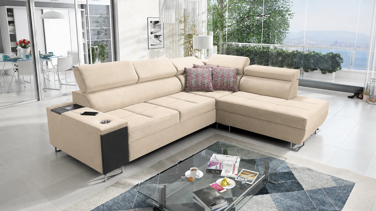 merlin vii corner sofa bed primo 05