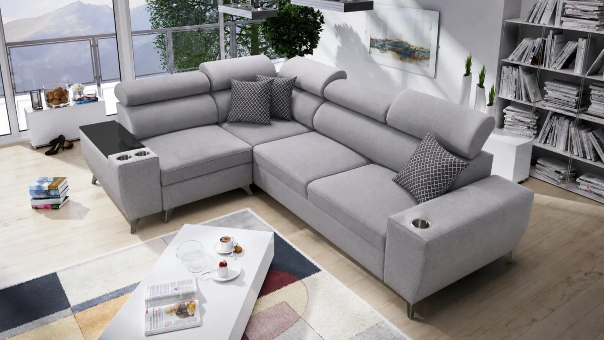 movado ii corner sofa bed