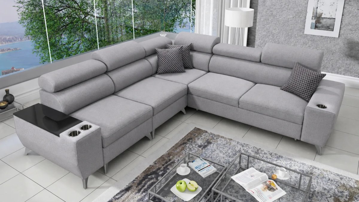 movado iii corner sofa bed, shown in Primo 05